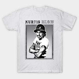 Kurtis Blow /\/\/\/ Retro Fan Design T-Shirt
